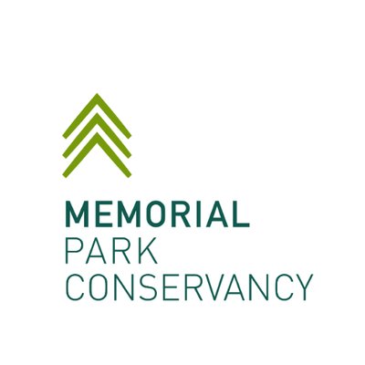 Memorial Park Conservancy Logo. Tree illustration. Non-profit catering.